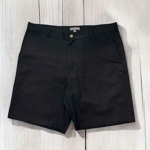 Peter Millar Wicking Men’s Performance Shorts Black Size 35” Waist EUC!
